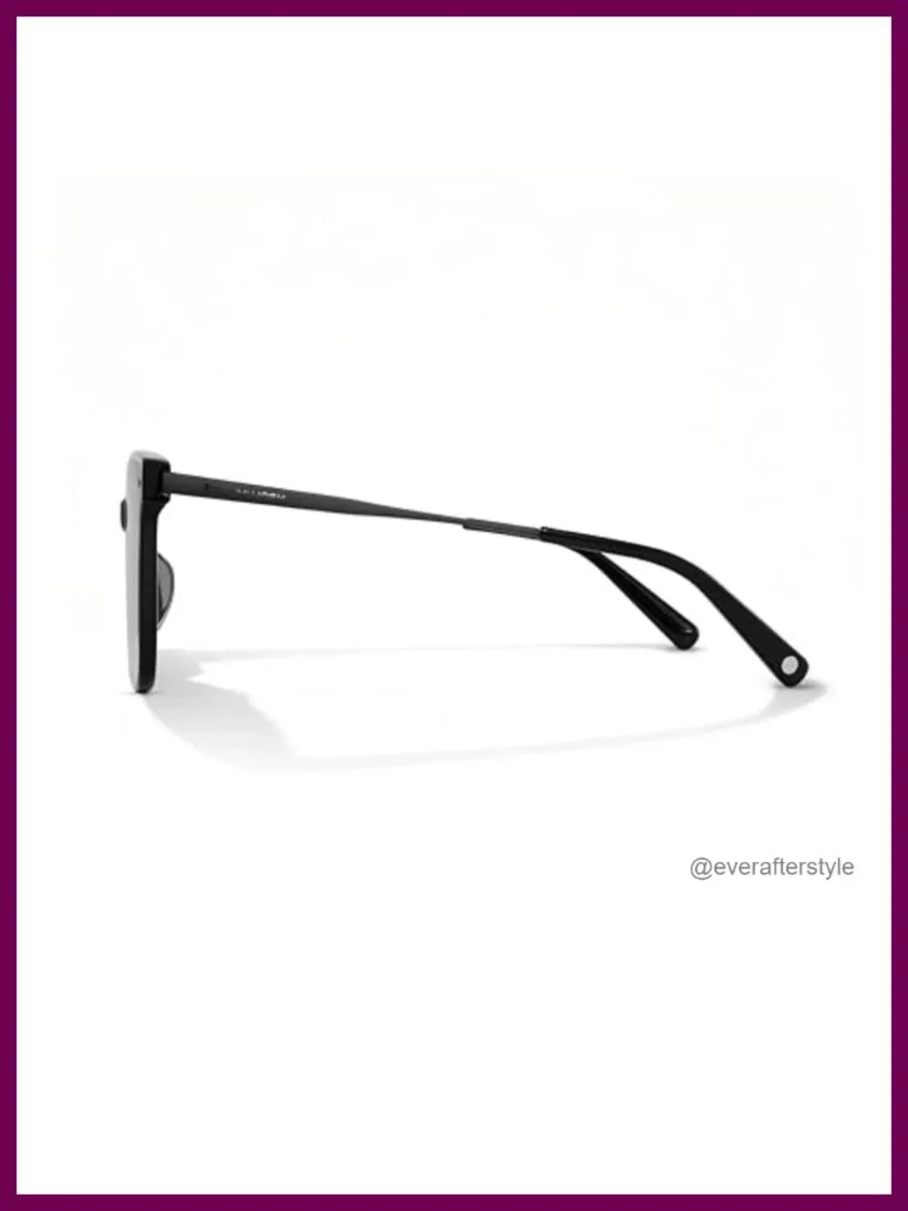 Acetate Oversized Square Sunglasses UV400 Polarized Flush-Mount